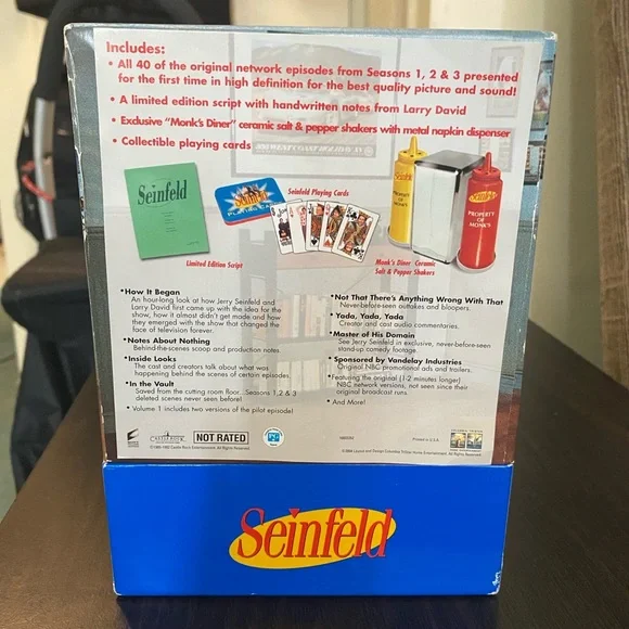 Seinfeld DVD Box Set with Collectible Items - Picture 2 of 2